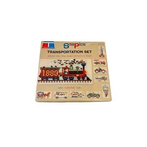 Tupperware Toys SnaPics Transportation Set #203 Vintage 1969 Dart Industries USA